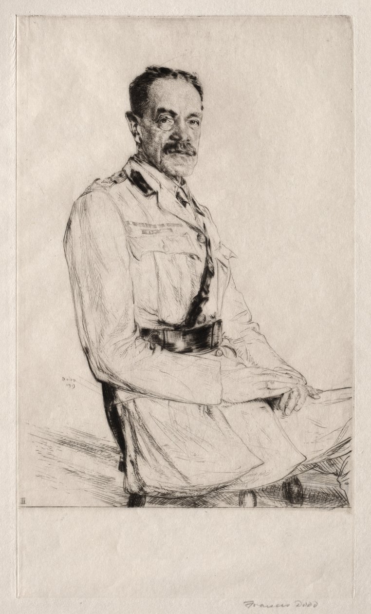 Generalmajor Sir John Edward Cooper av Francis Dodd