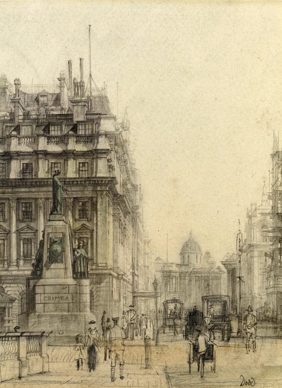 Pall Mall, London av Francis Dodd