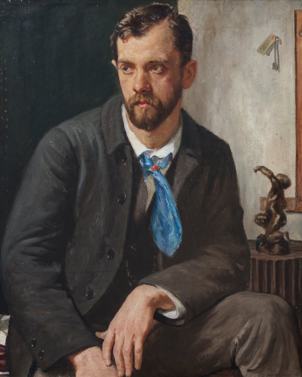 Portrett av Charles Holden (olje på lerret) av Francis Dodd
