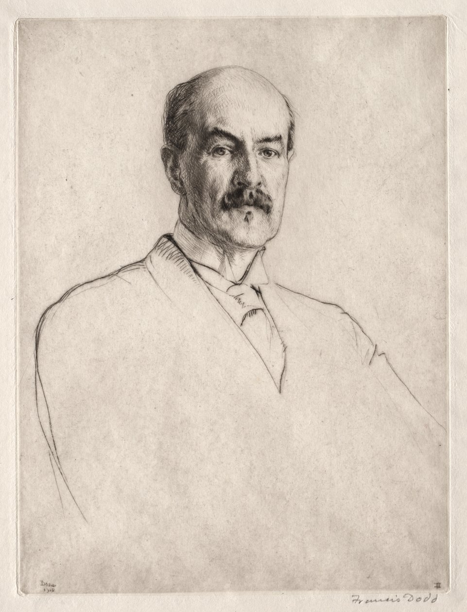 Professor Oliver Elton av Francis Dodd