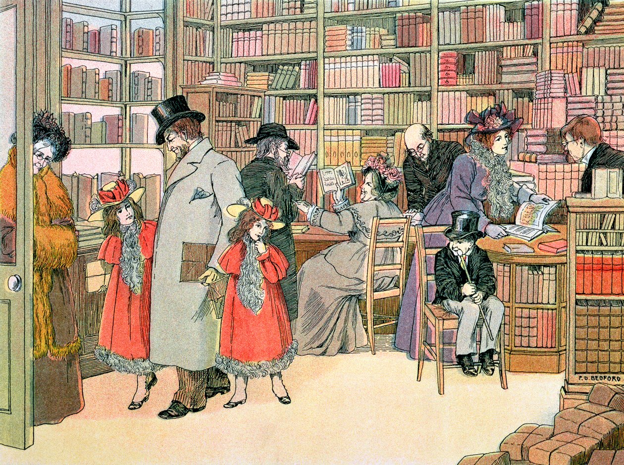 Bokhandelen, 1899 av Francis Donkin Bedford