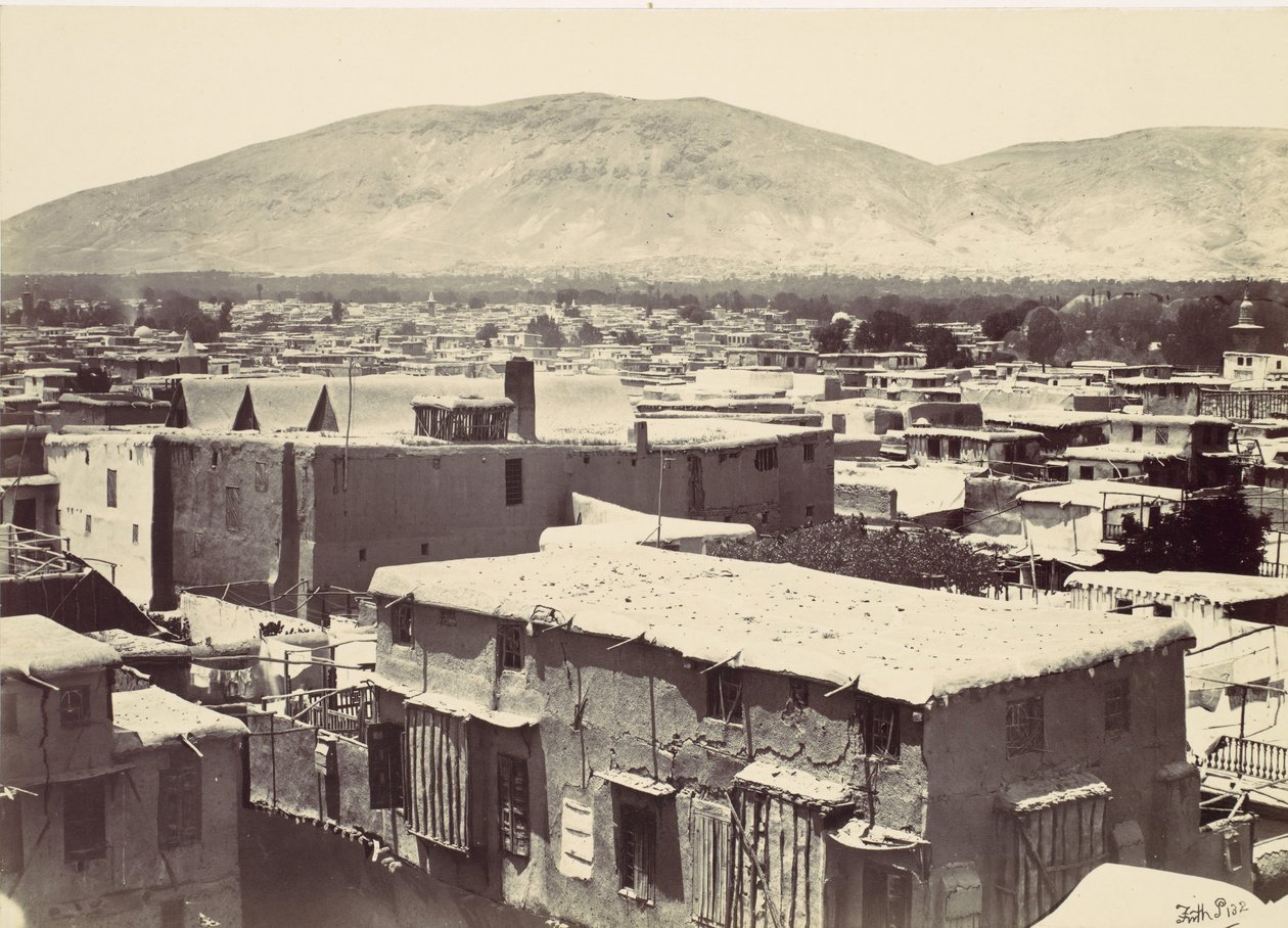 Damaskus, 1857. av Francis Frith