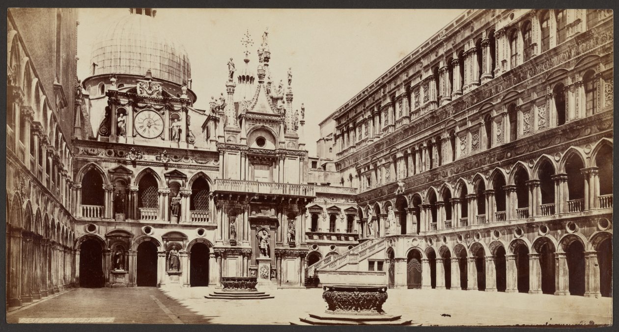 Dogepalasset, Venezia av Francis Frith