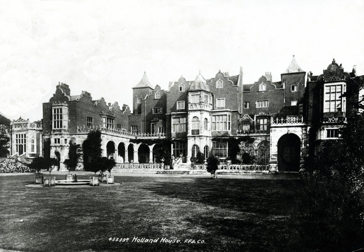 Holland House, ca. 1890-tallet av Francis Frith