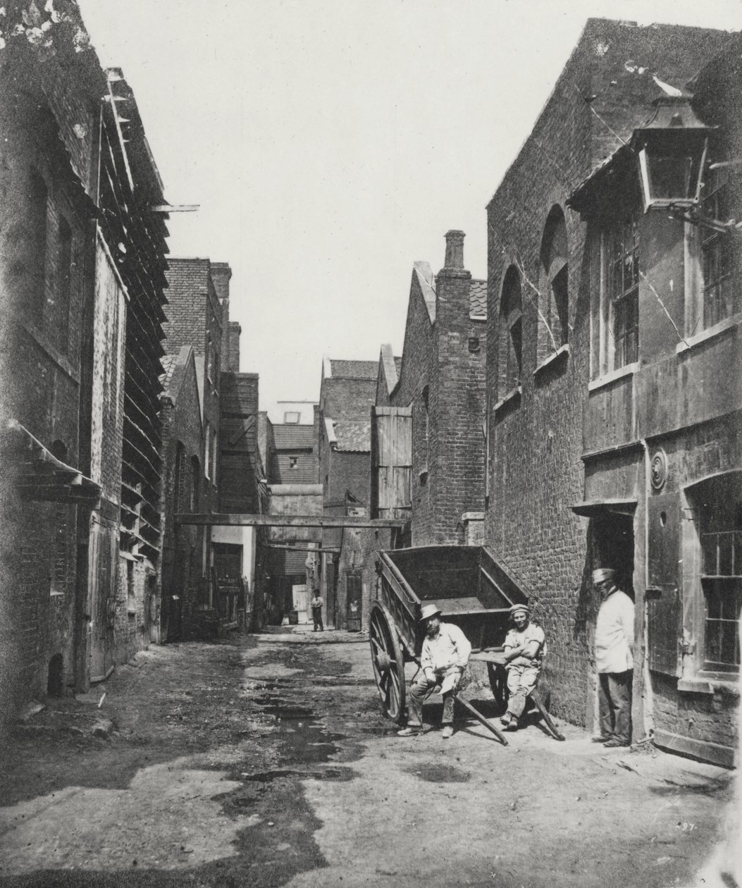 Lower Fore Street, Lambeth, ca. 1860 av Francis Frith