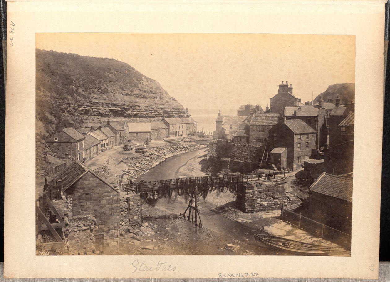 Staithes av Francis Frith