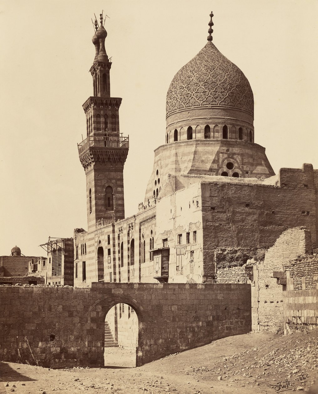Emir Akhurs moské av Francis Frith