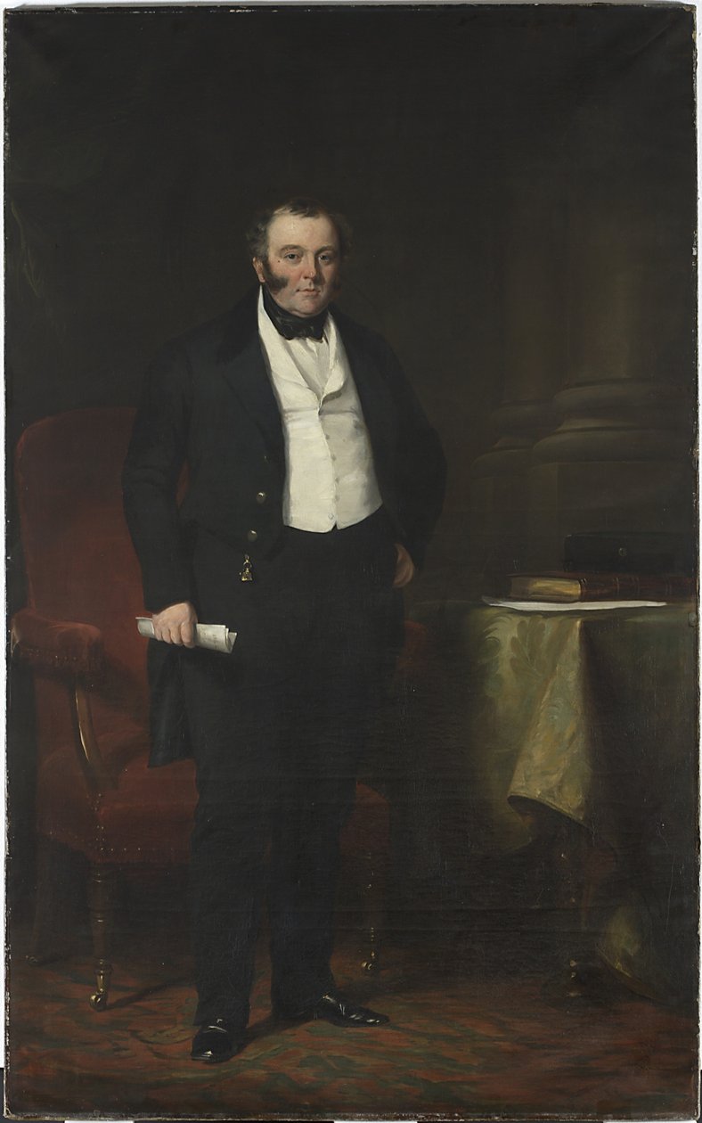 George Hudson, 1846 av Francis Grant