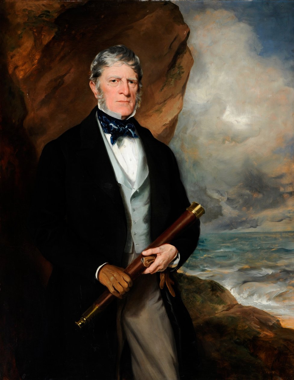 Portrett av admiral Henry Meynell (olje på lerret) av Francis Grant
