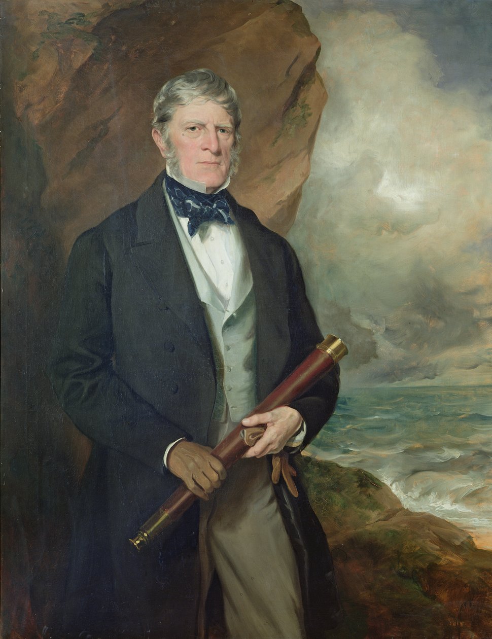 Portrett av admiral Meynell (olje på lerret) av Francis Grant