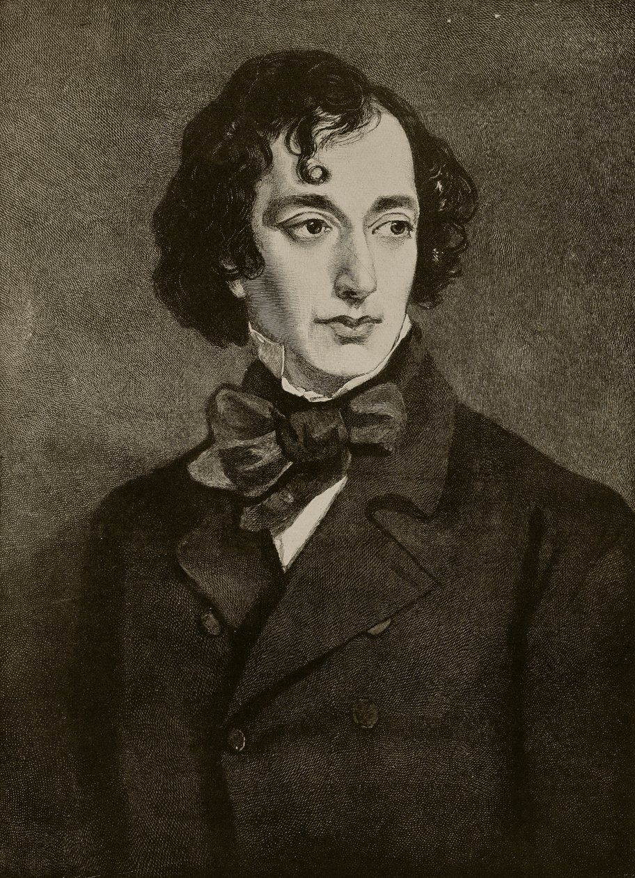 Portrett av Benjamin Disraeli, illustrasjon fra 
