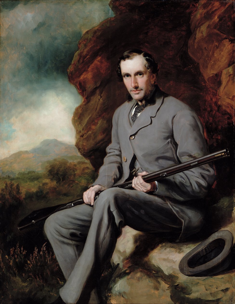 Portrett av Hugo Francis Meynell Ingram (olje på lerret) av Francis Grant