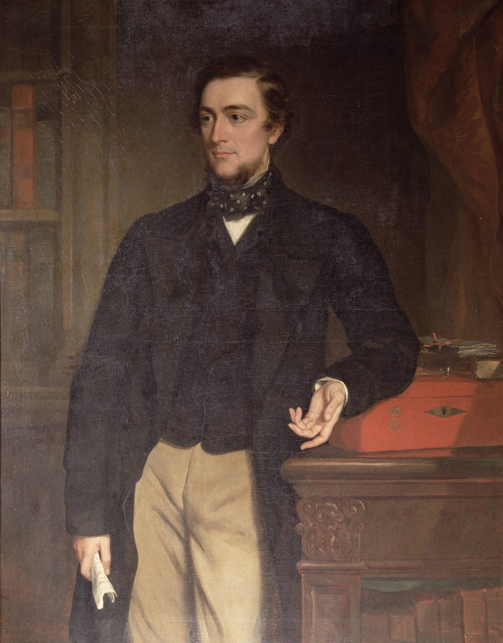 Sidney, Lord Herbert av Lea, 11. jarl av Pembroke (1810-61) av Francis Grant