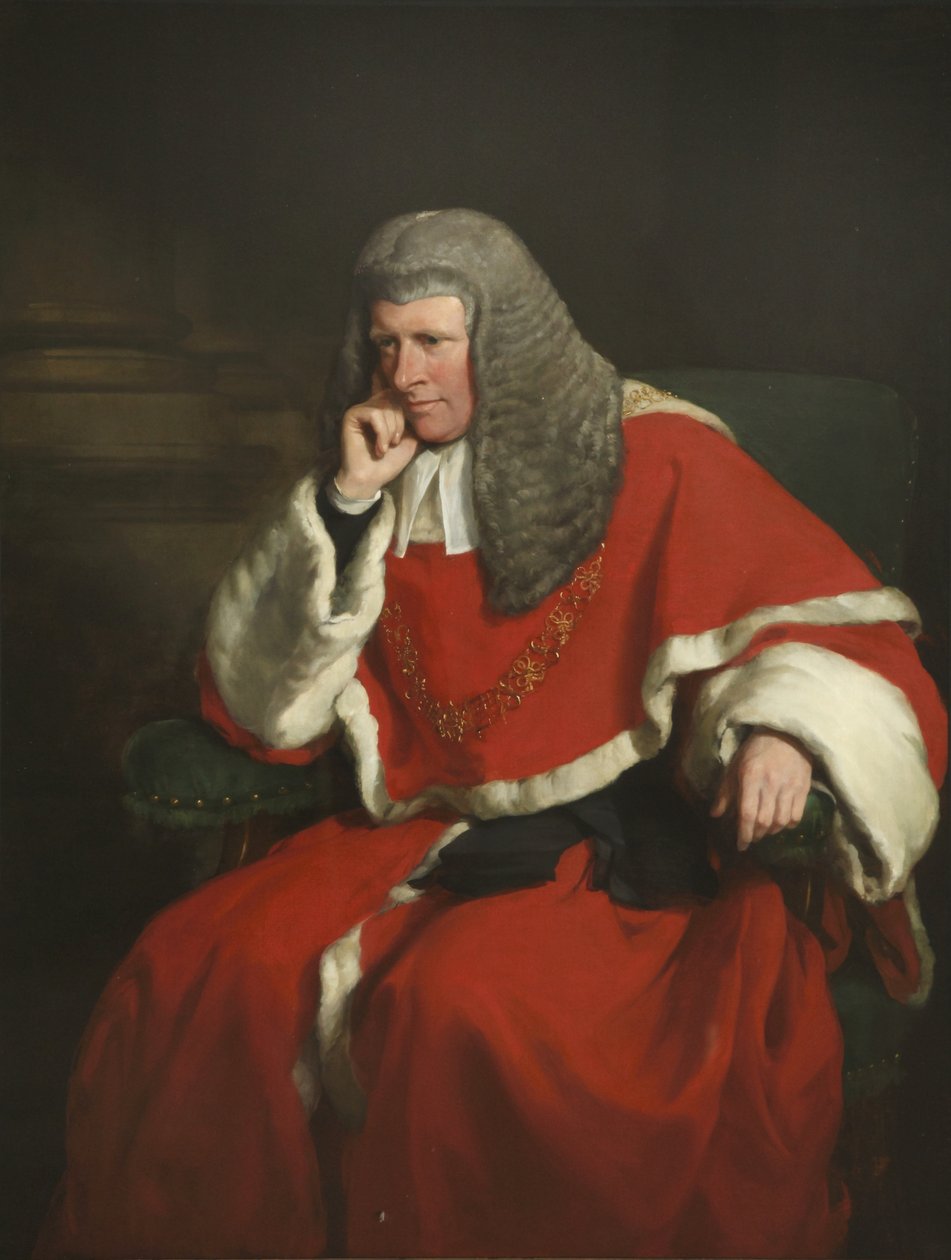 Sir William Erle, Lord Chief Justice av Francis Grant