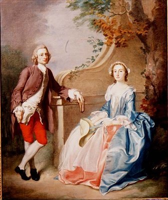 En dame og gentleman: samtalestykke av Francis Hayman