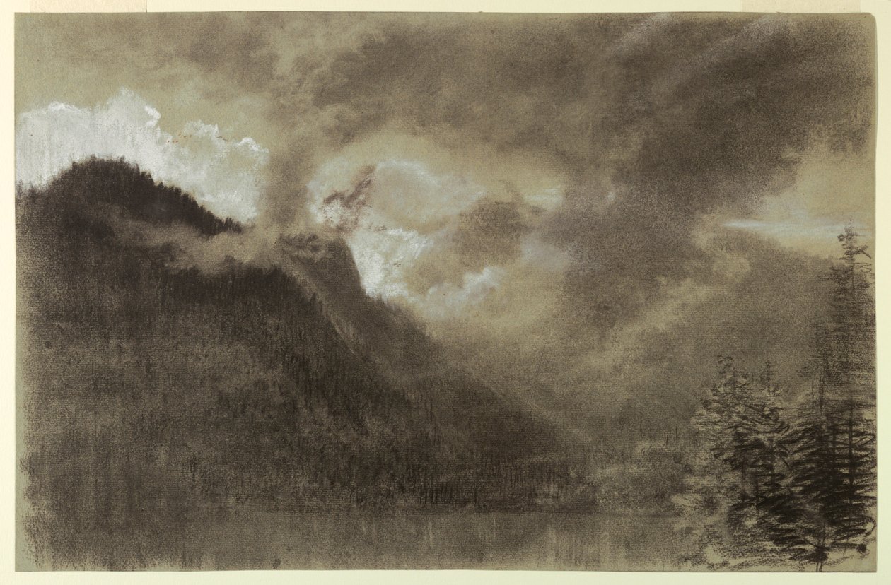 Echo Lake, New Hampshire av Francis Hopkinson Smith