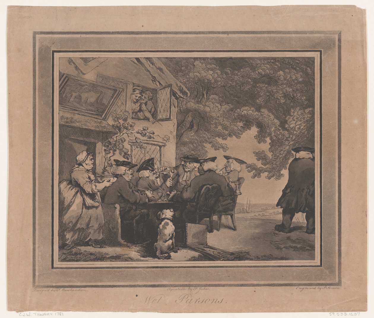 Wet Parsons, 1785., 1785 av Francis Jukes
