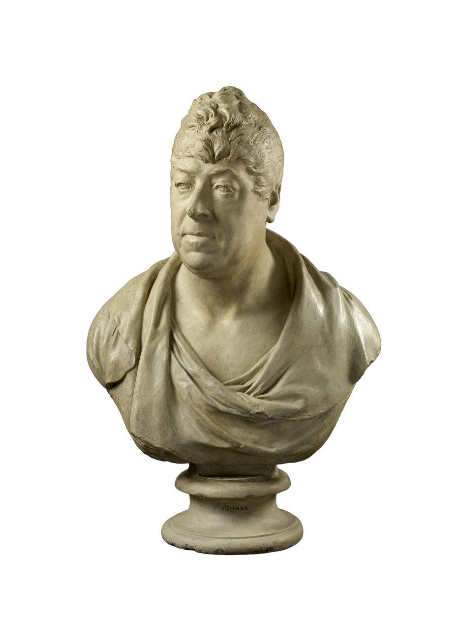 Byste av Thomas Johnes fra Hafod, MP, FRS, 1811 (gips) av Francis Legatt Chantrey