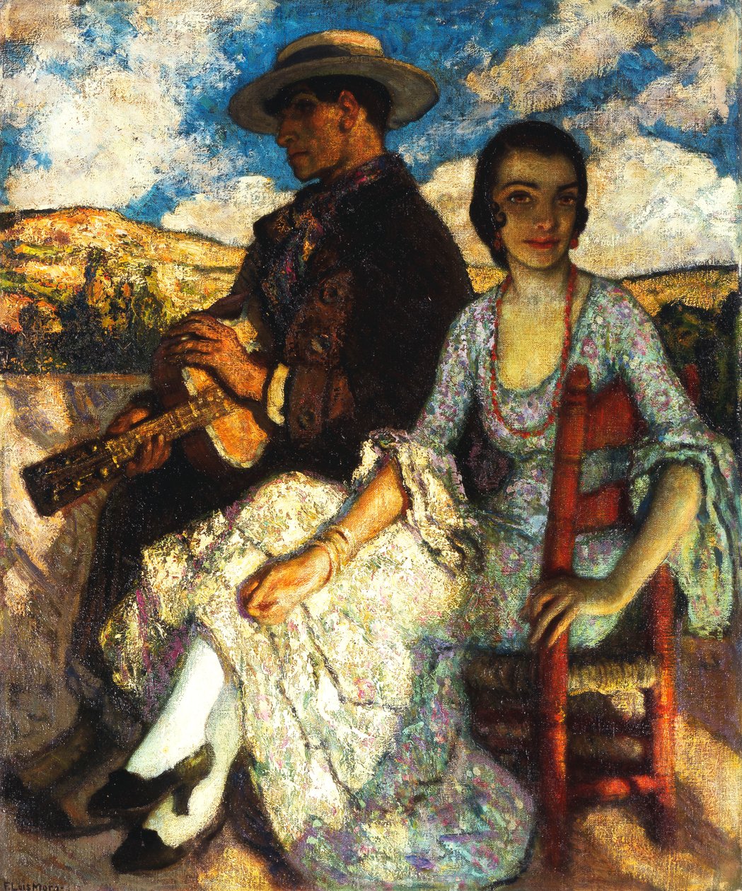Juan og Juanita av Francis Luis Mora