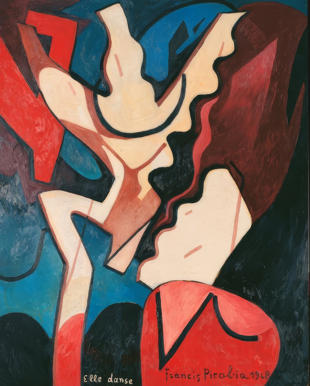 Dansende kvinne av Francis Picabia