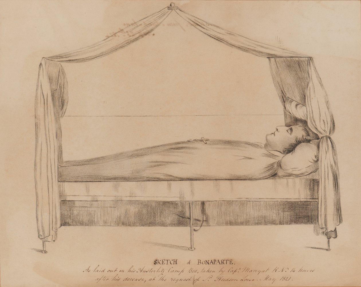 Napoleon Bonaparte av Francis Samuel (after) Marryat