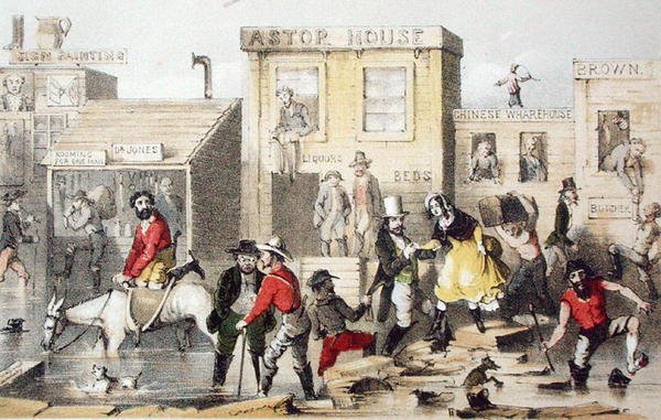 Vinteren 1849, fra 