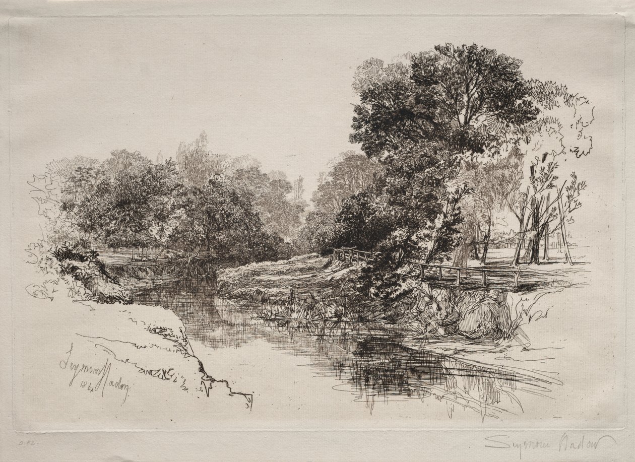 En elv i Irland av Francis Seymour Haden