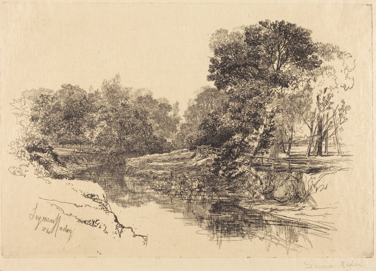 En elv i Irland av Francis Seymour Haden