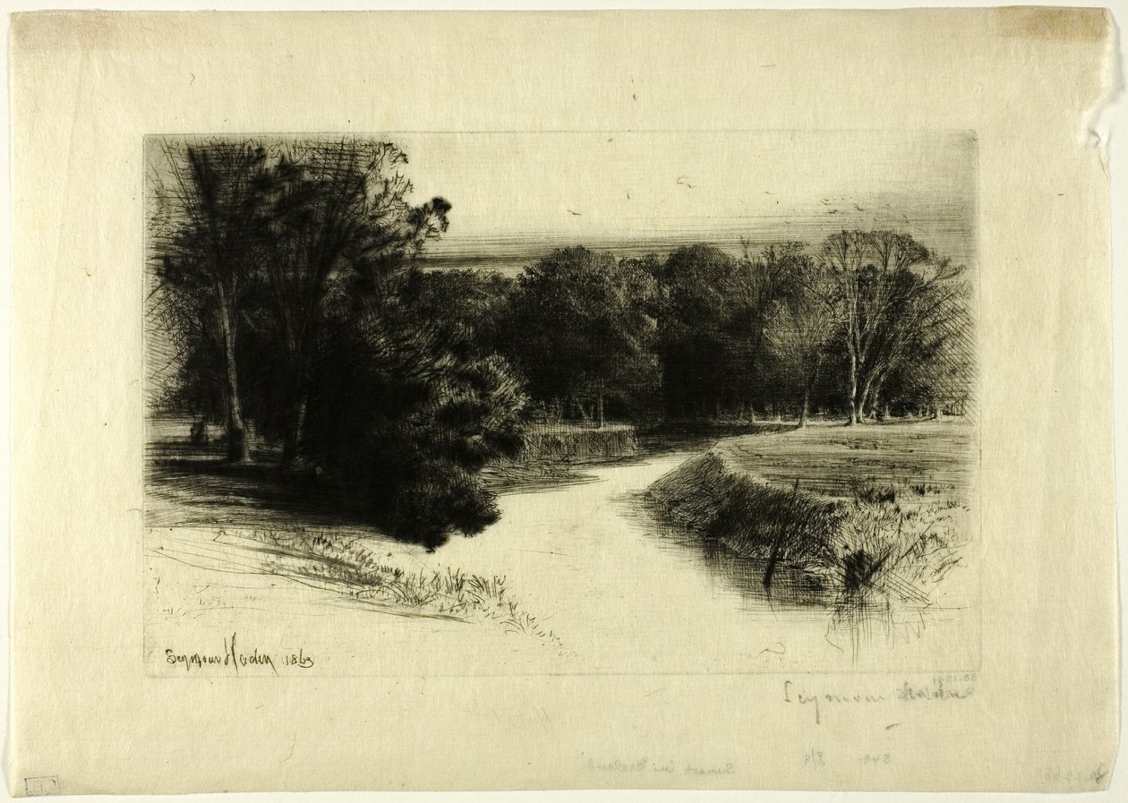 En solnedgang i Irland av Francis Seymour Haden