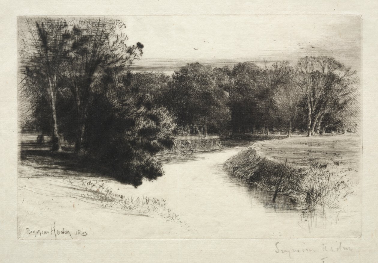 En solnedgang i Irland av Francis Seymour Haden
