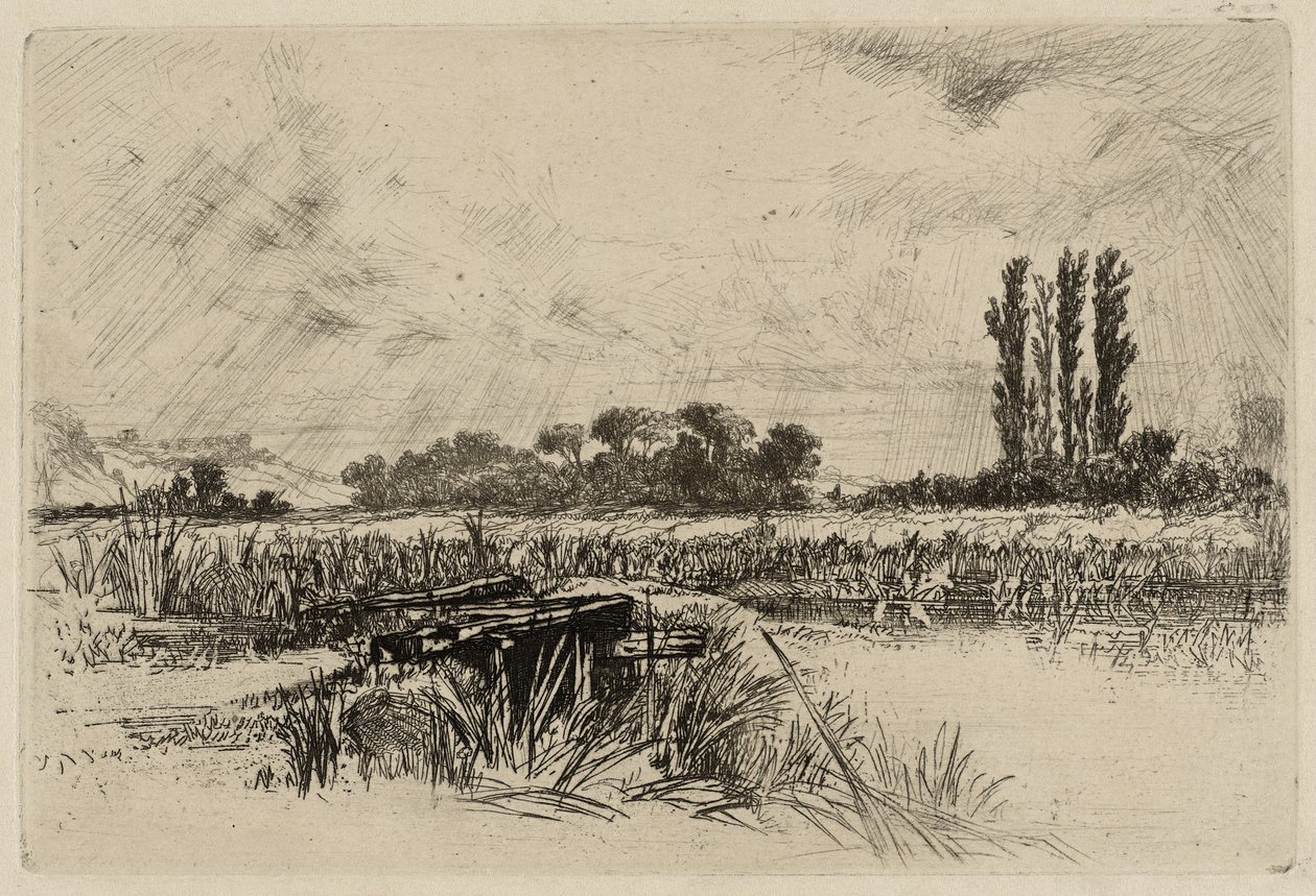 En vanneng av Francis Seymour Haden