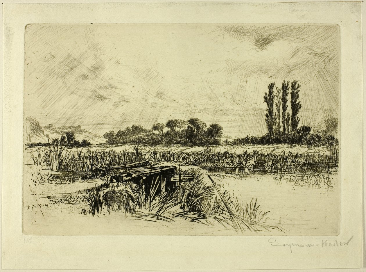 En vanneng av Francis Seymour Haden