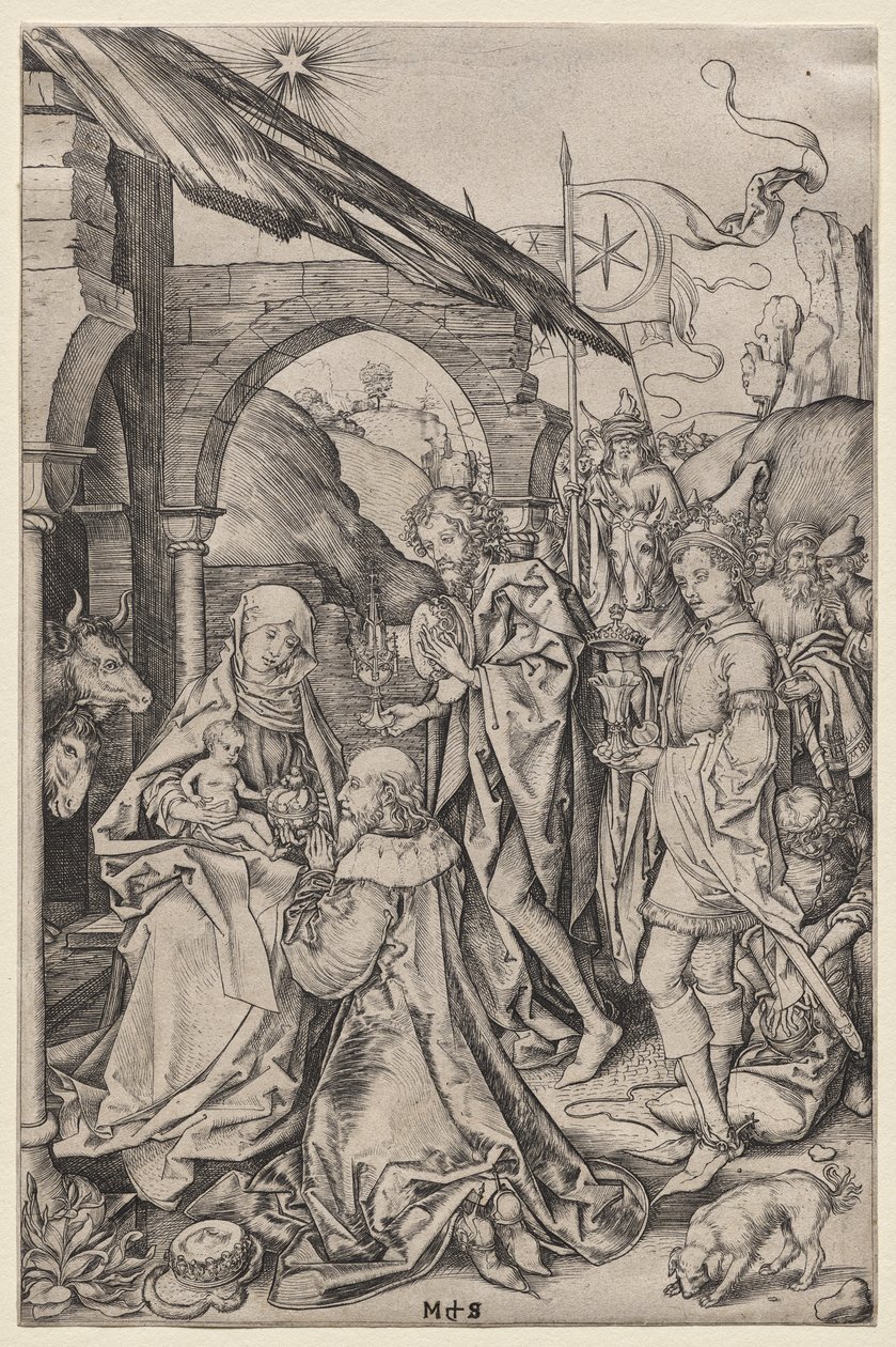 Tilbedelse av magiene av Francis Seymour Haden