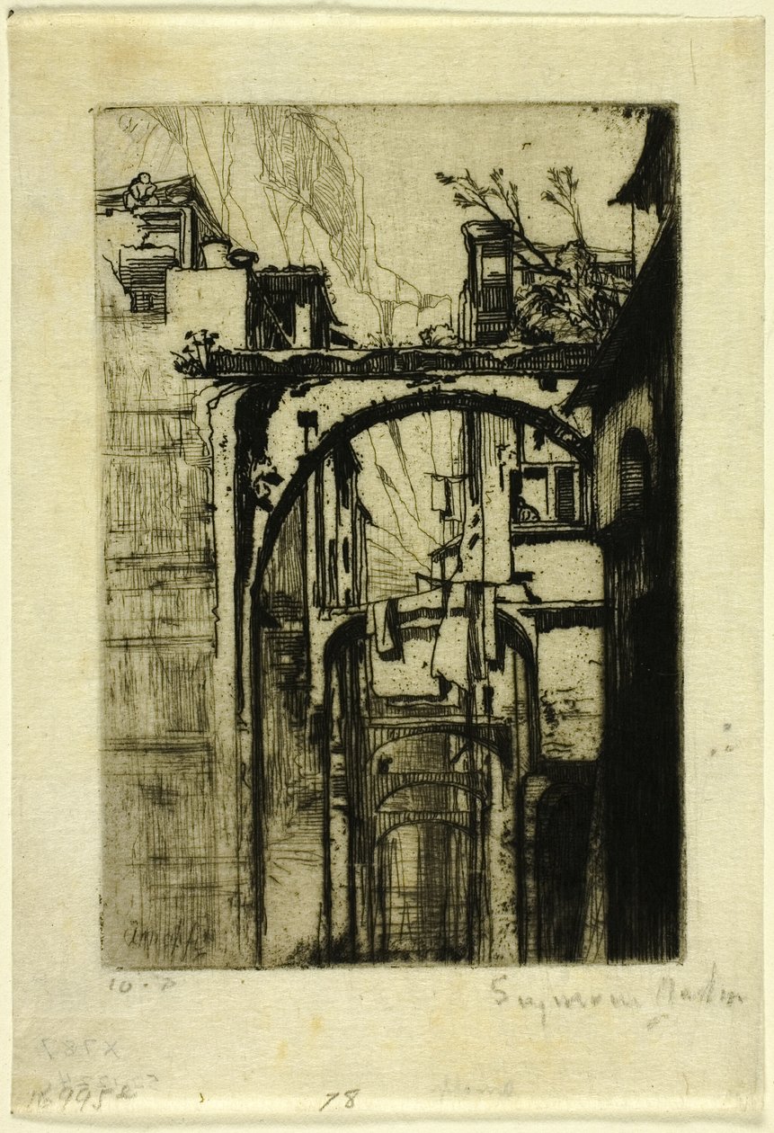 Amalfi av Francis Seymour Haden