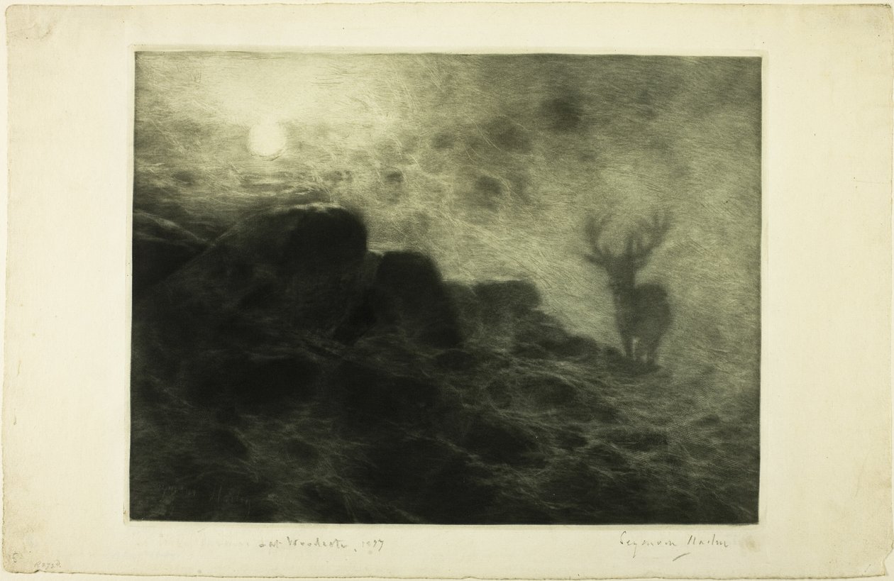 En tidlig oppstander av Francis Seymour Haden