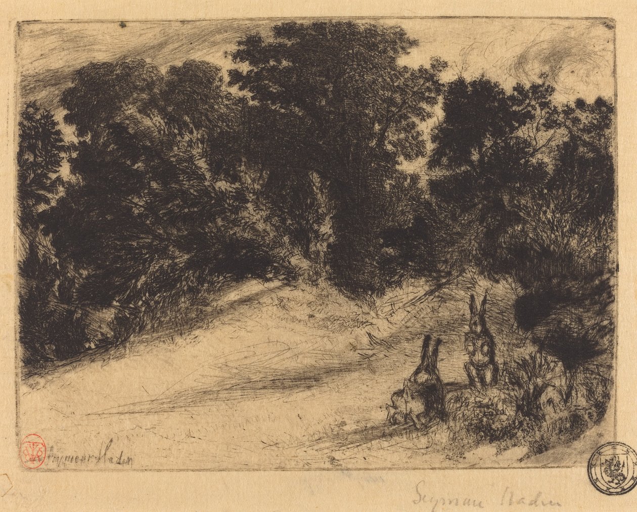 Kjem bunnen av Francis Seymour Haden
