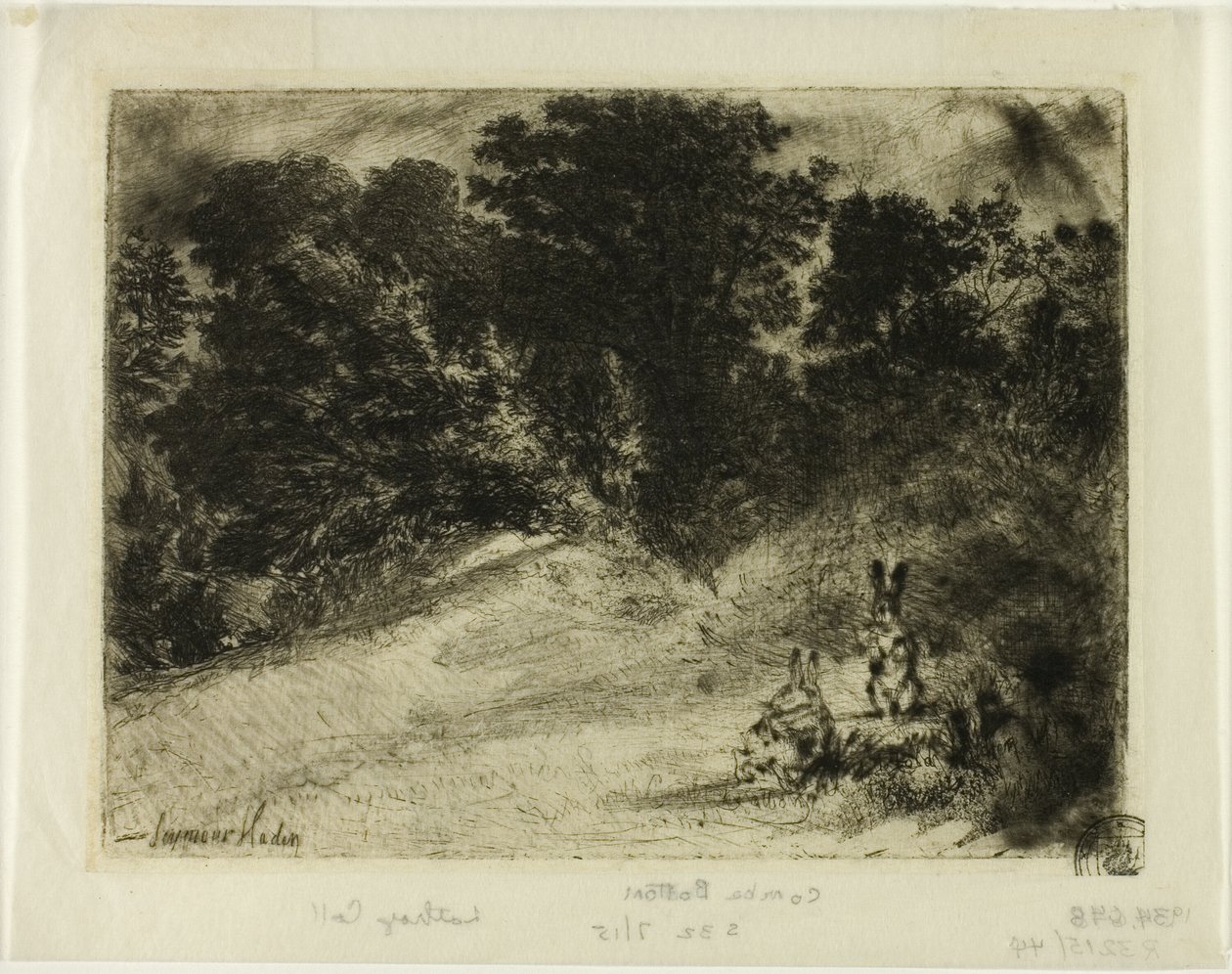 Kjem bunnen av Francis Seymour Haden