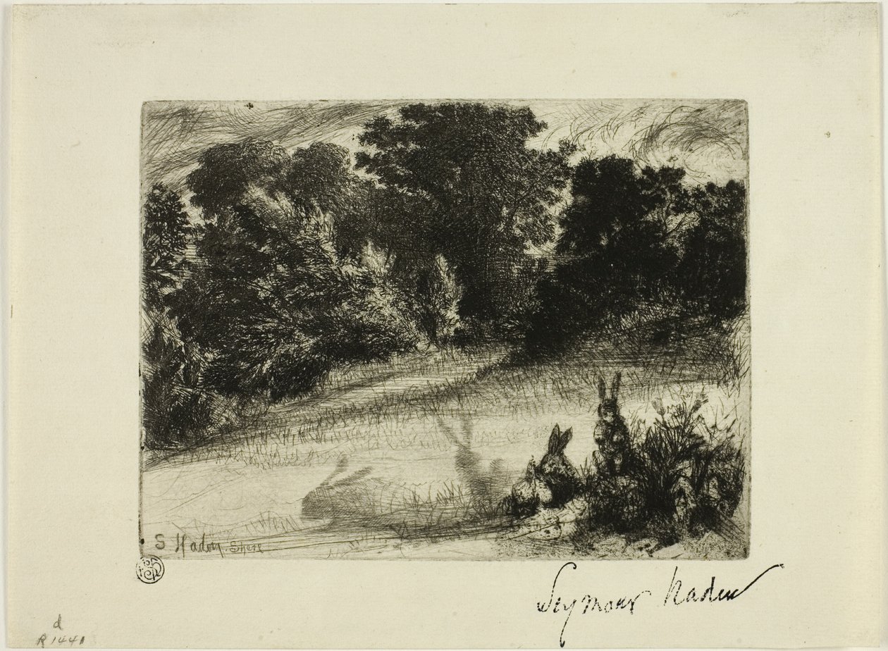 Kjem bunnen av Francis Seymour Haden