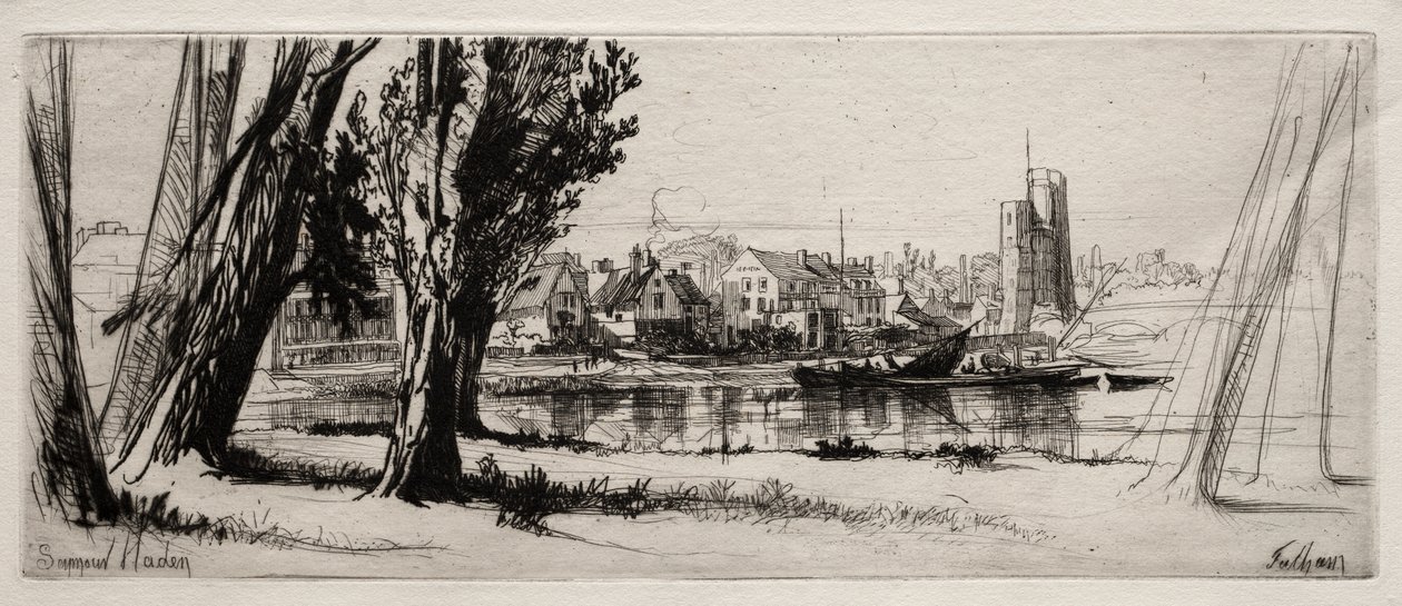 Fulham av Francis Seymour Haden