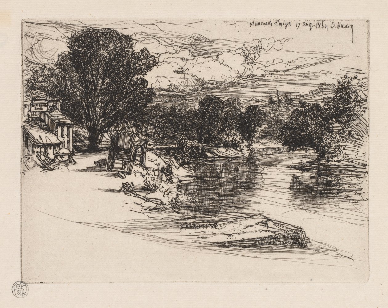 Smytens hus. av Francis Seymour Haden