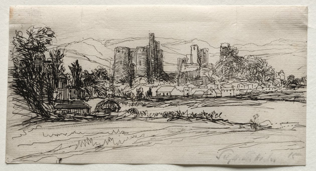 Kidwelly Castle av Francis Seymour Haden