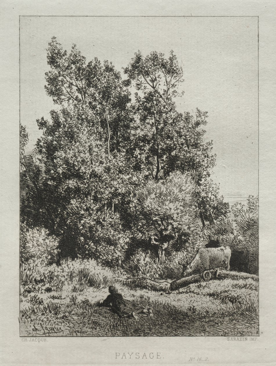 Landskap av Francis Seymour Haden