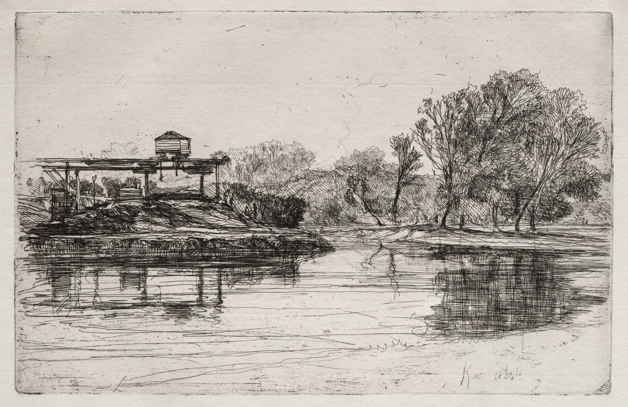 Jernbaneinngrep av Francis Seymour Haden