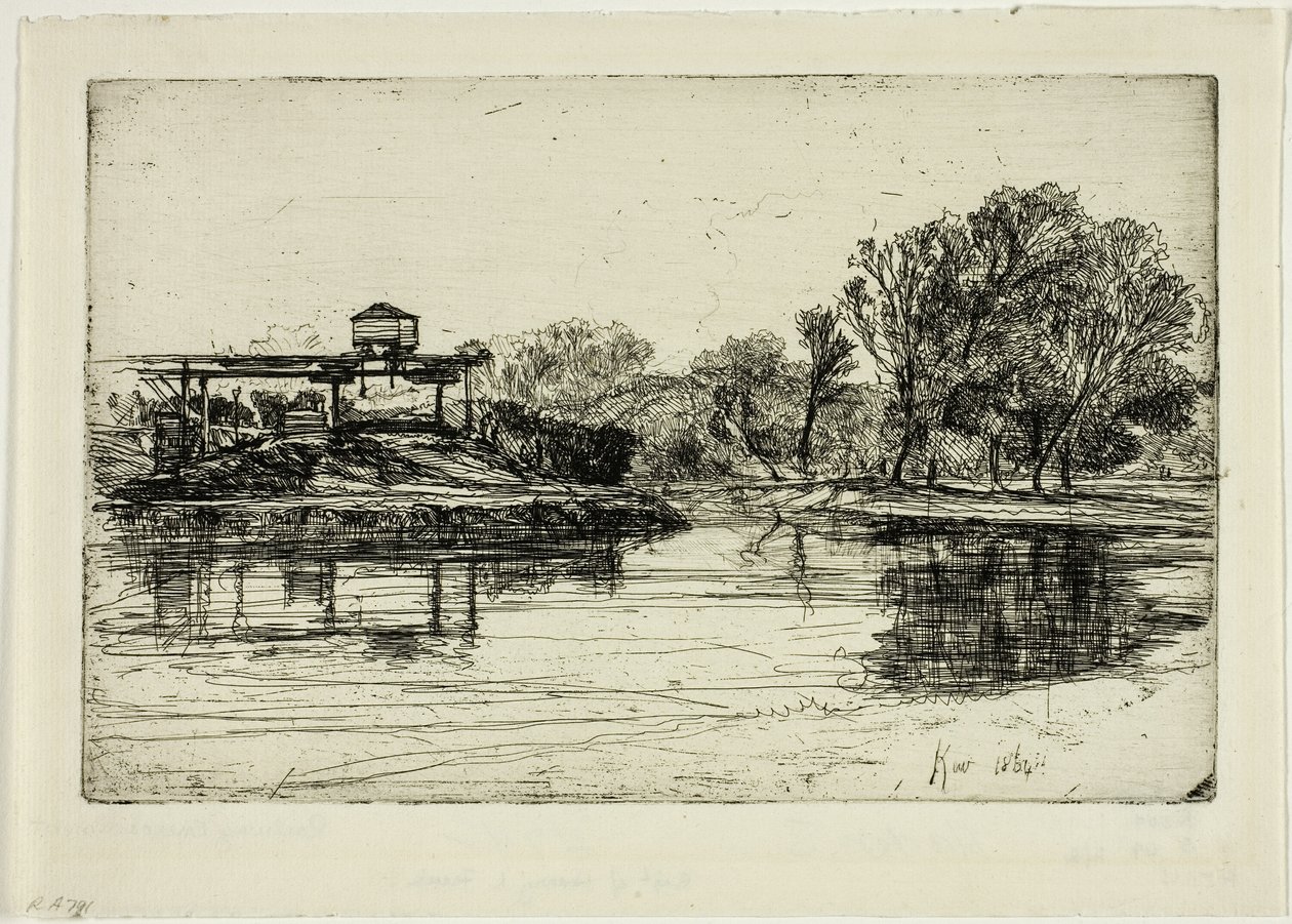 Jernbaneinngrep av Francis Seymour Haden