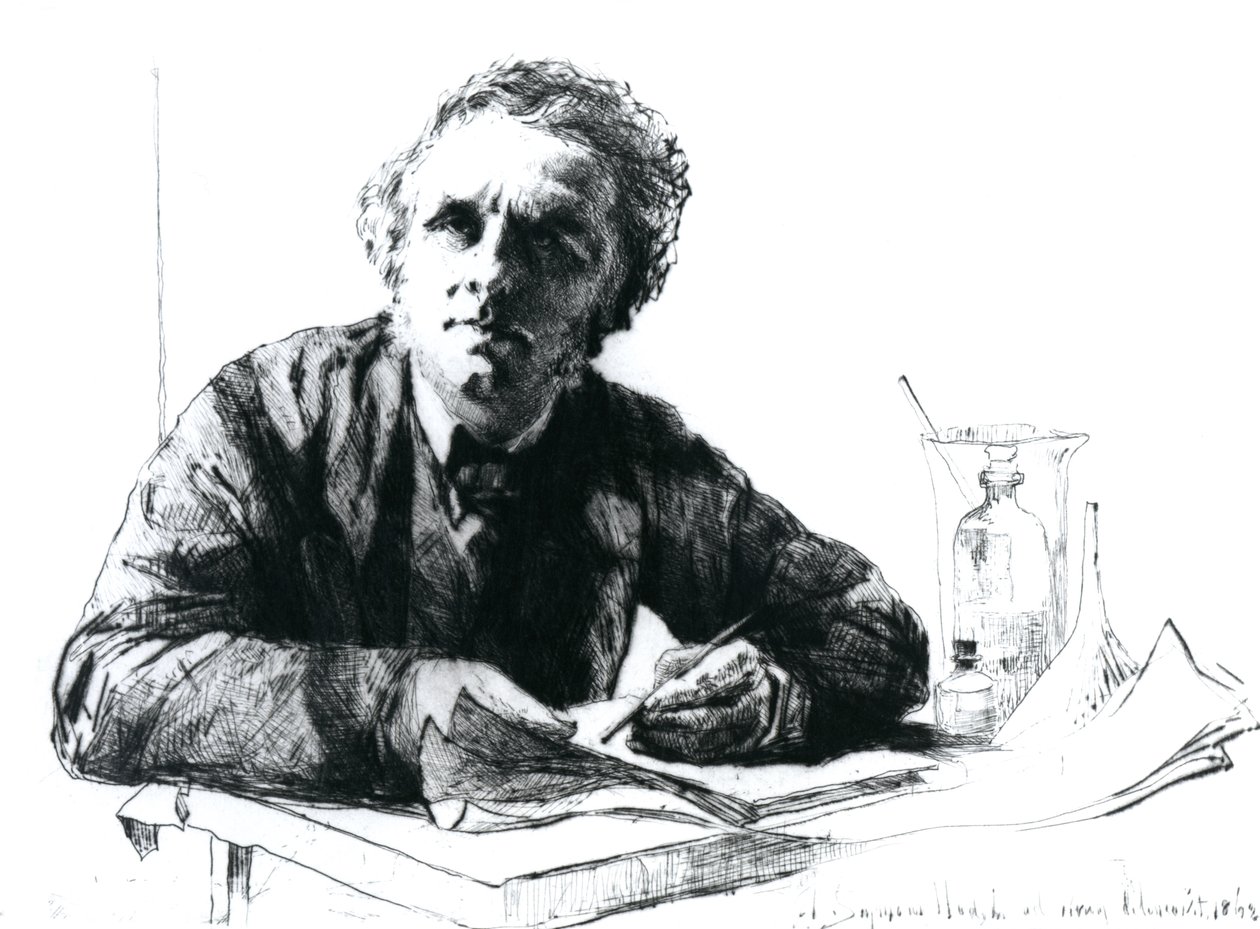 Selvportrett, 1862 av Francis Seymour Haden