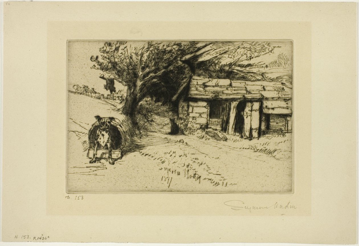 Hytta av Francis Seymour Haden