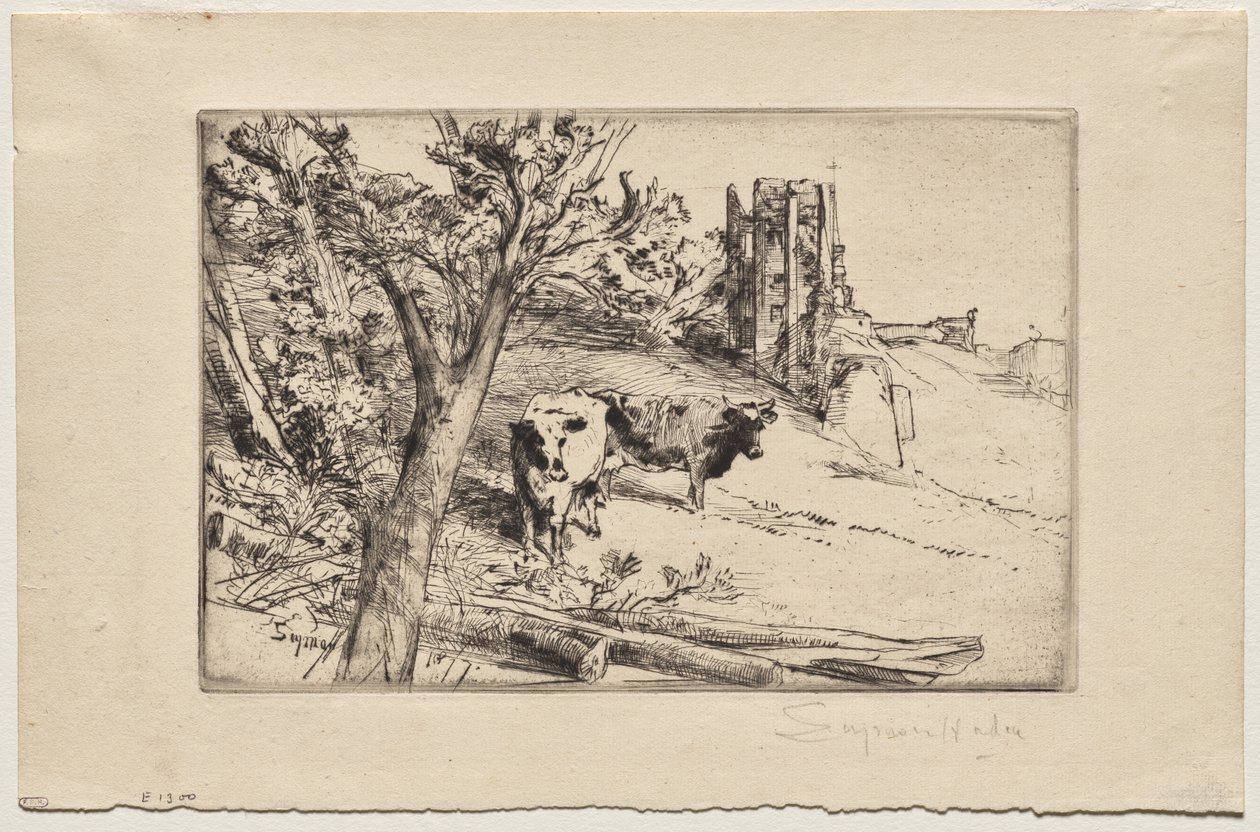 The Keep av Francis Seymour Haden
