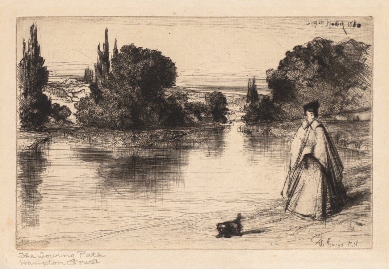 Slepeveien av Francis Seymour Haden