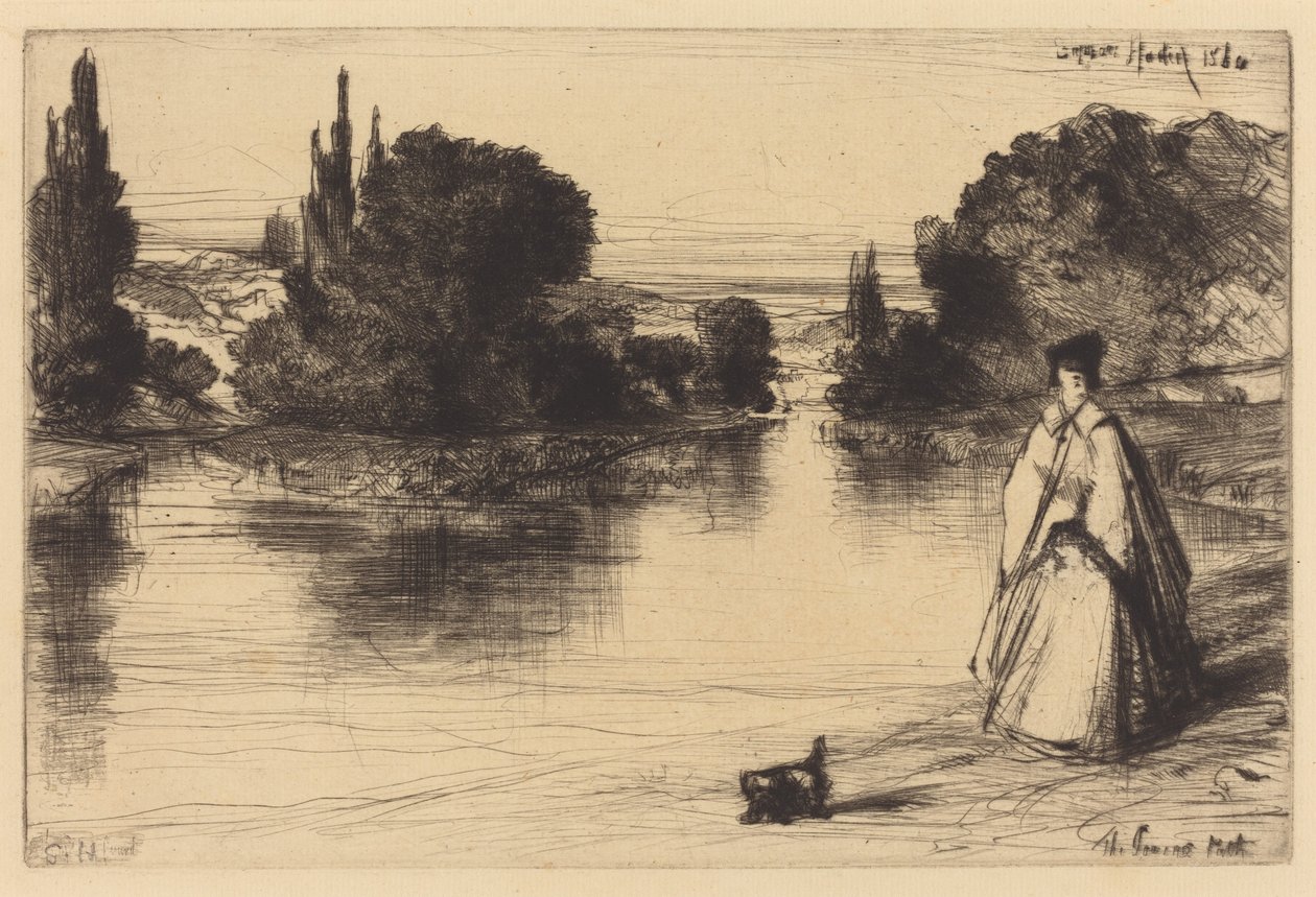 Slepeveien av Francis Seymour Haden