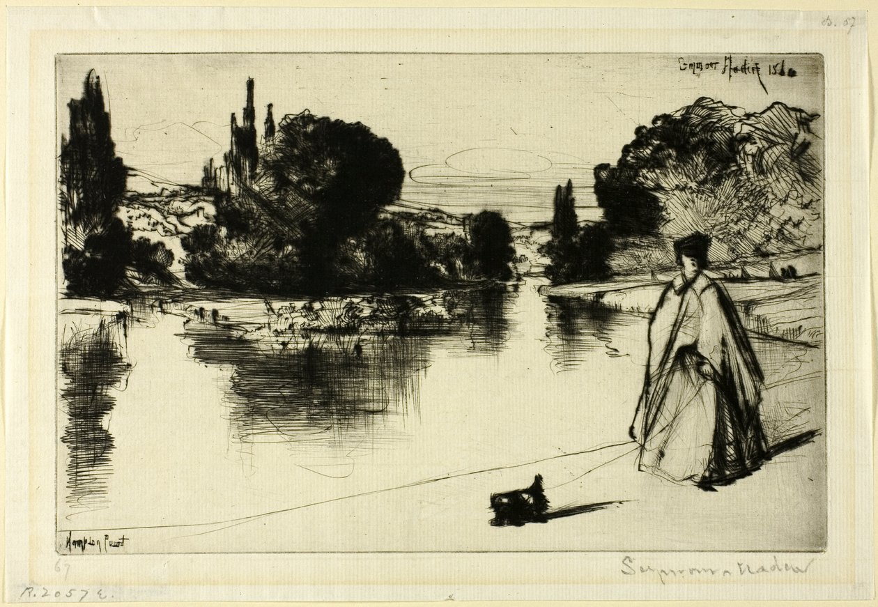 Slepeveien av Francis Seymour Haden